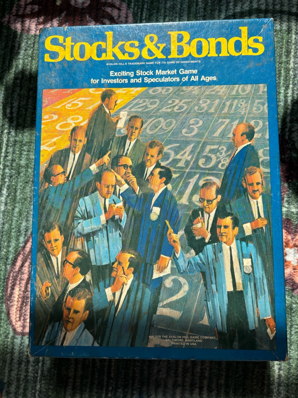 Board Game — Vintage Stocks And Bonds